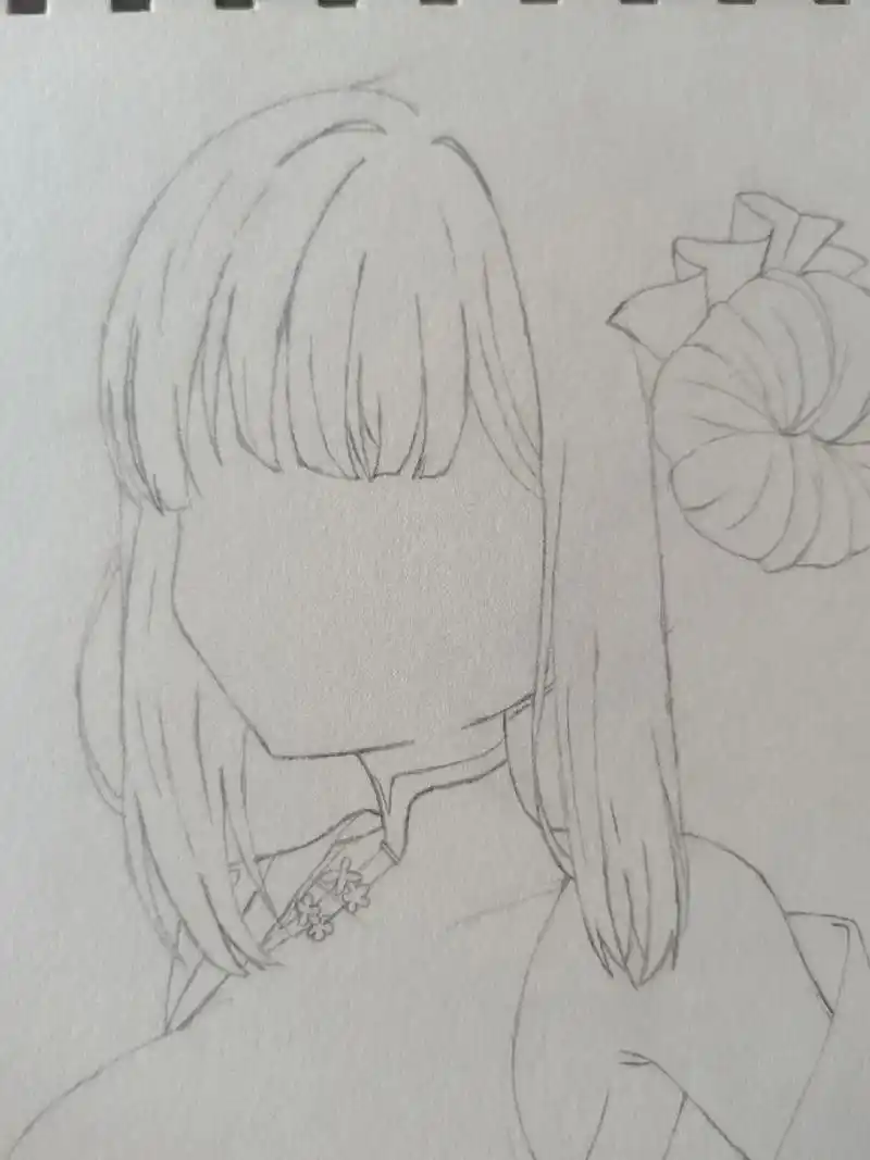 手绘 #画画 #简笔画 今天是旗袍女孩 - 抖音