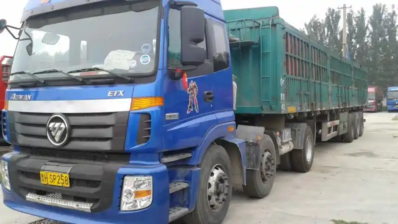 供应菏泽欧曼一拖一挂半挂车,欧曼半挂车配货