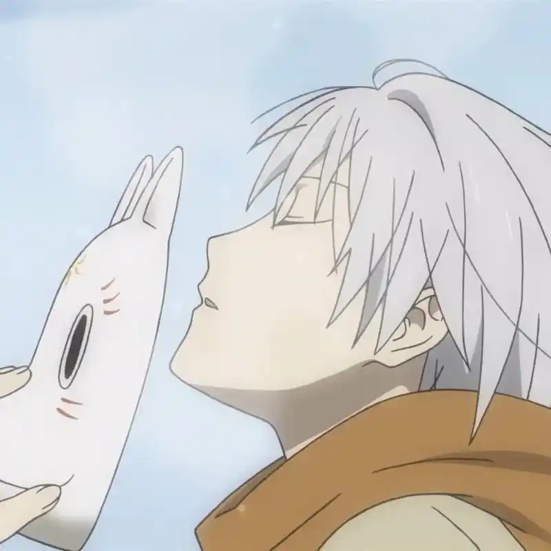 「第100期」动漫男头:萤火之森 阿银无水印男生头像