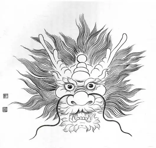 白描龙谱,栩栩如生!