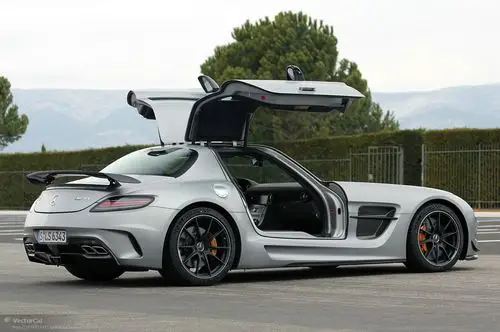 高清赏析:mercedes-benz sls amg black series