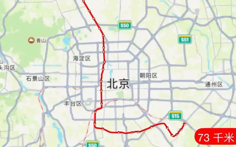 假如北京地铁19号线继续延伸