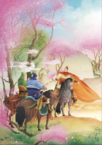 《三国演义》|插画|商业插画|孙强suen_原创作品-站酷zcool