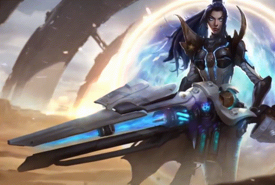 lol9.10未来战士,凯特琳特效预览,就是炫