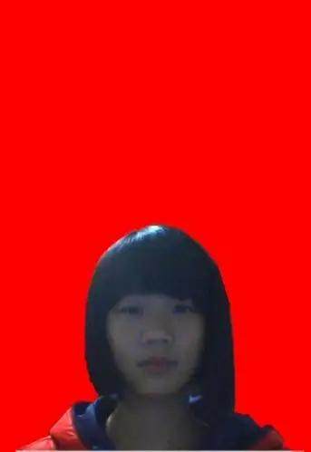 这张照片能帮忙制成两寸的红底证件照吗?急求!