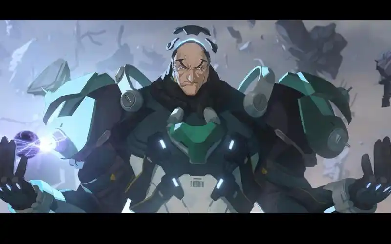 守望先锋第31位英雄"西格玛" 一位性格古怪的天体物理学家,在一场轨道