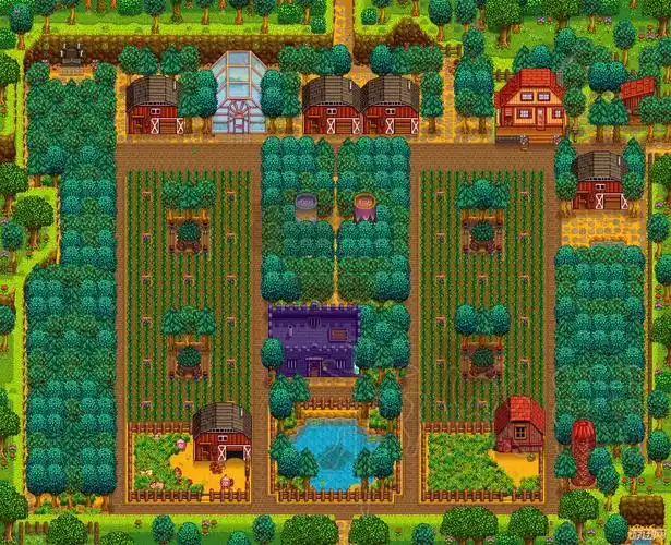 星露谷物语全地形全农场布局推荐