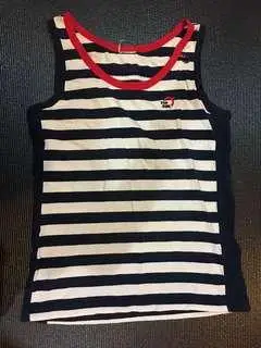 三sprit麻纱细肩深咖啡f