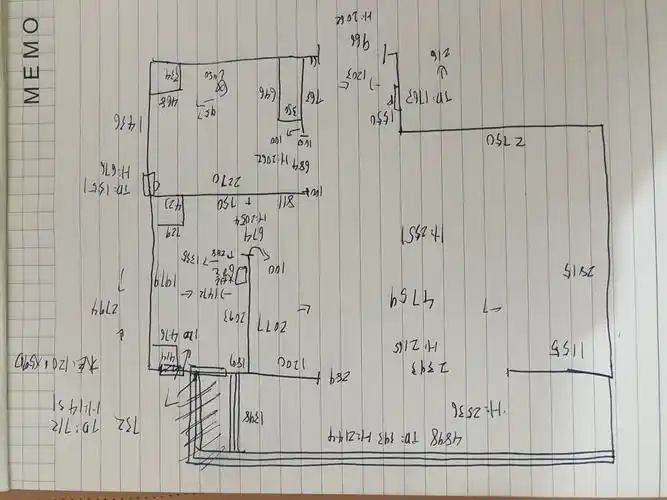 北京量房报告 北京市丰台区嘉园路嘉园三里 39㎡