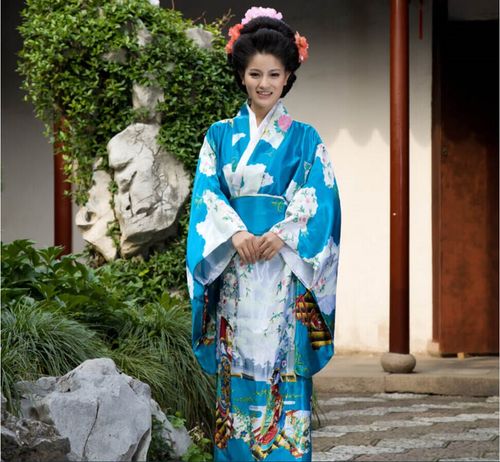 日本传统民族服饰和服浴袍男女艺伎武士摄影旅游民族服装