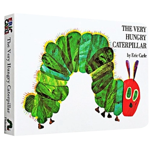 好饥饿的毛毛虫 the very hungry caterpillar 英文原版绘本 吴敏兰