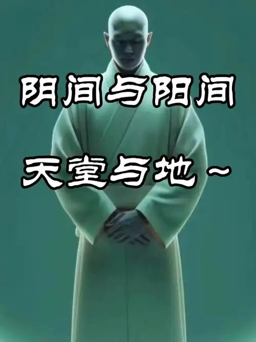 阴间与阳间,天堂与地
