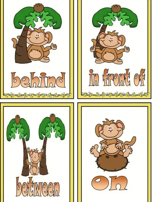 方位介词语法练习纸