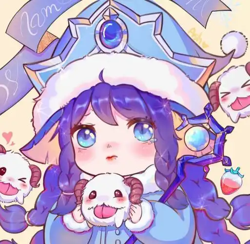 冰雪节璐璐76原创同人头像