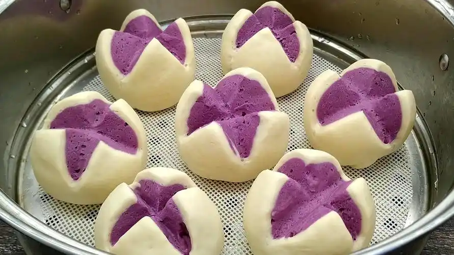 手把手教你做双色馒头,香甜松软,好吃又好看,简单易学