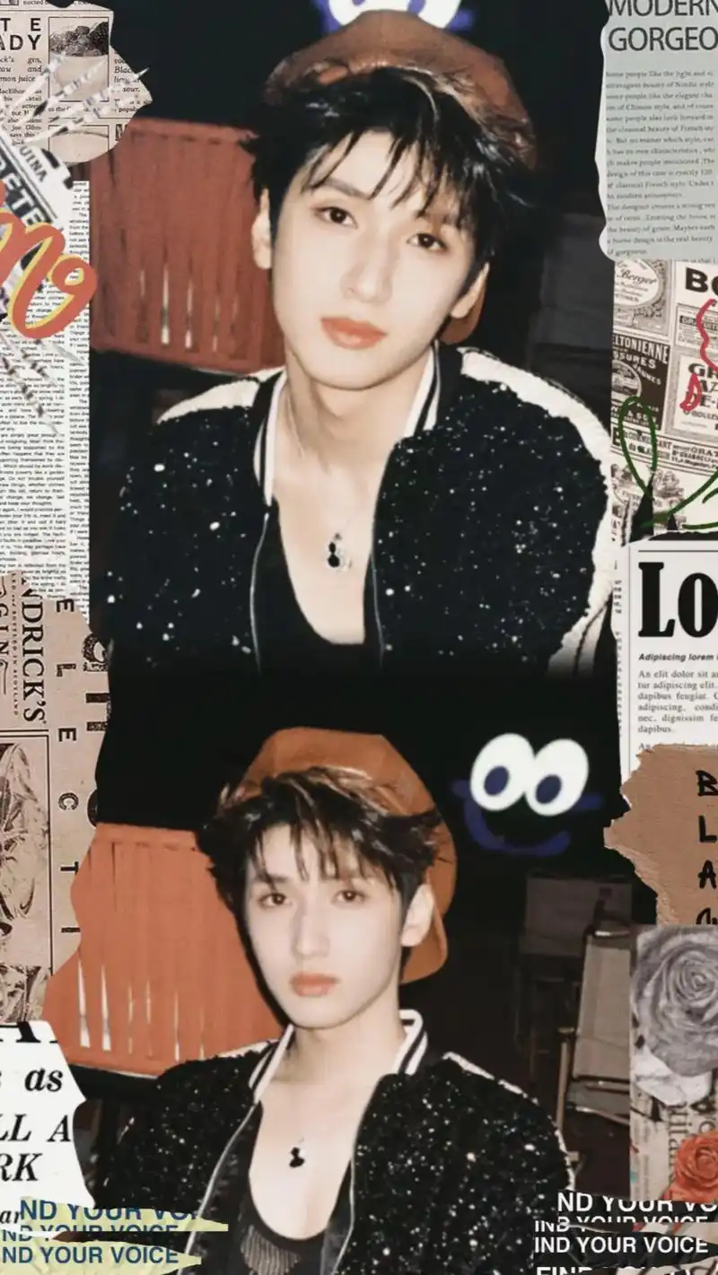 严浩翔拼接壁纸来喽～#严浩翔 #杂志封面 #一眼沦陷 - 抖音