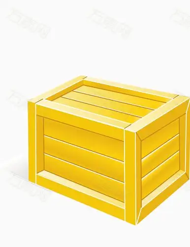 木箱子矢量图图片免费下载_卡通手绘_万素网