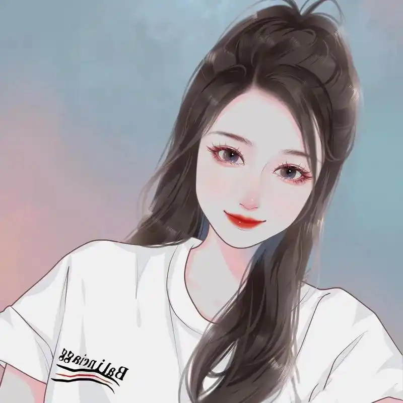 而2023年,手绘的微信头像女成了新的流行,她们独特,有个性,同时又无