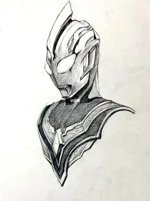 天天上班画奥特曼