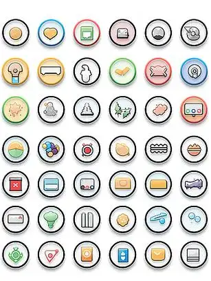 icon数字艺术_互联网网页交互ui信息图标icon_ai平面元素免费下载_png