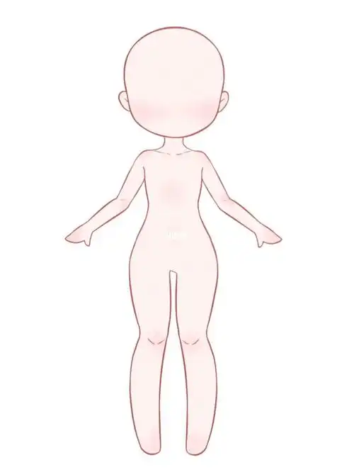 q版模板  #无偿模板  #procreate绘画  #原创  #摸鱼95  93商,四