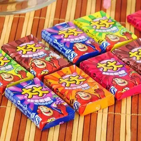 80年代的长条泡泡糖,相信很多80后都吃过吧! - 抖音