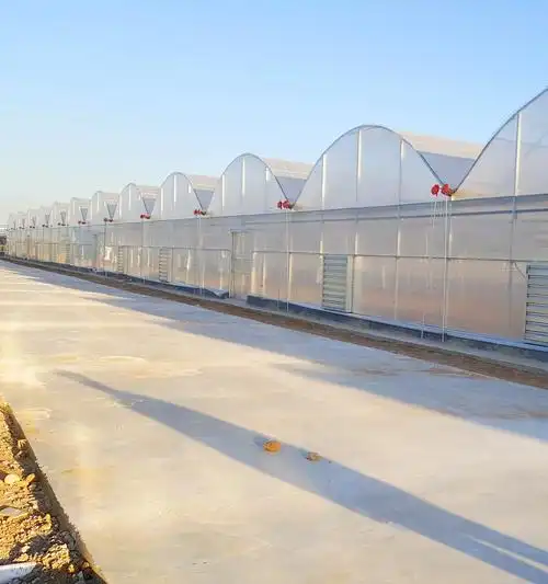 [河南华科温室]连栋温室大棚结构及系统设计安装方法