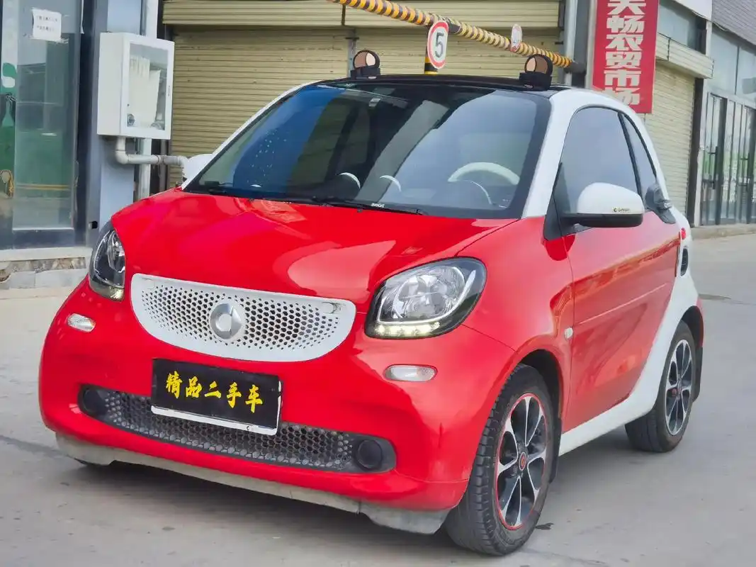 奔驰斯玛特!16年上牌,车况极品!实表四万六千公里!