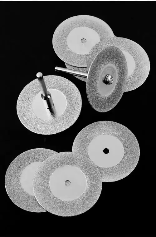 金刚砂切割片玉石玻璃石头电磨小切片小锯片美缝清缝迷你小型16mm10片