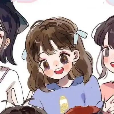 三人闺蜜头像||你若能陪我从校服_女生头像_我要个性网