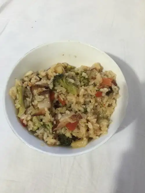 一碗菜米饭