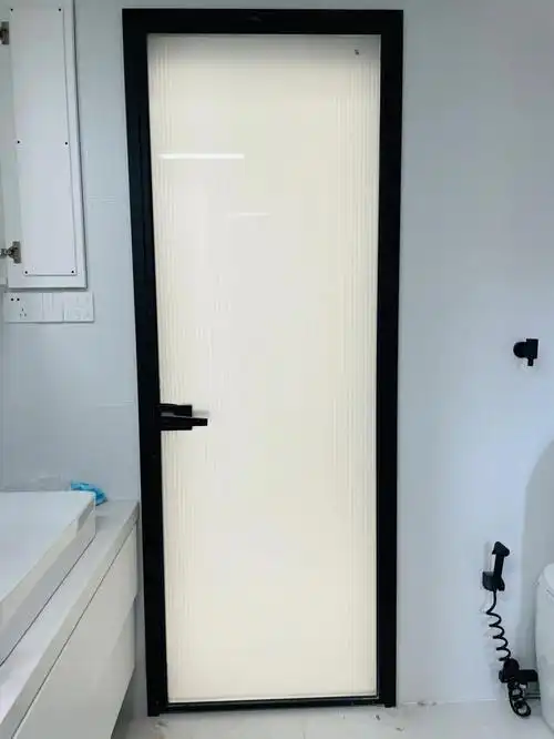 室内铝合金门超白玻