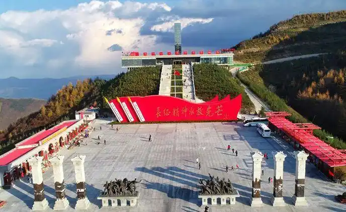 宁夏景点推荐,六盘山红军长征景区#低音号免费语音导游