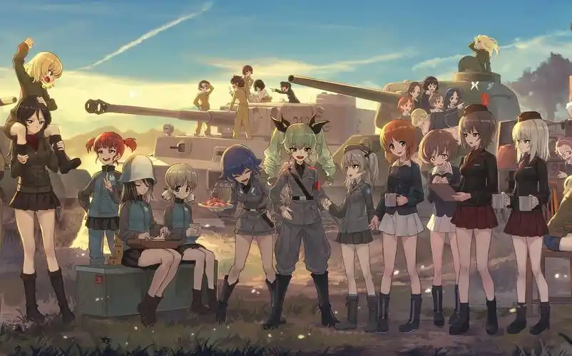 【少女与战车】高清图集