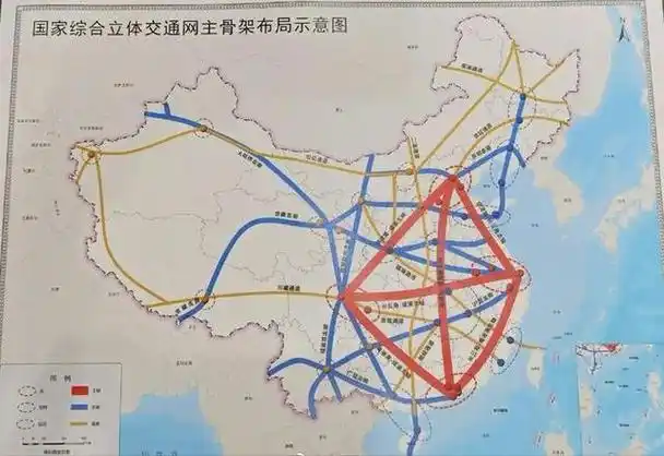 而是为了遵守我国高铁"八纵八横"的政策,"八纵八横"是中国高铁的路网