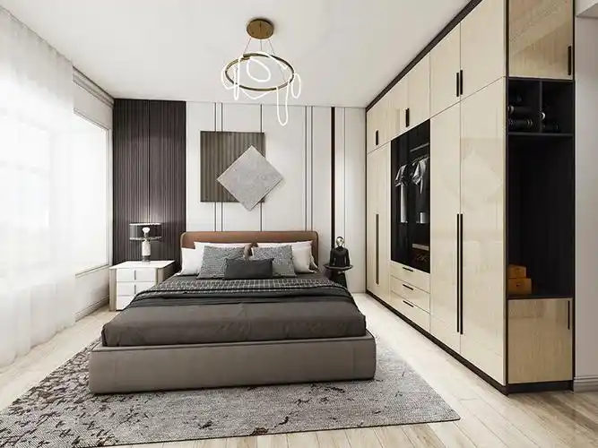 适而居全屋定制卧室衣柜设计效果图
