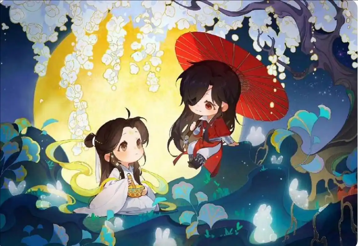 q版天官赐福太美啦#天官赐福# #漫画