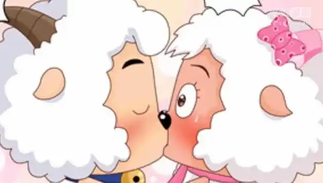 喜羊羊:美羊羊的初吻竟给了他,沸羊羊很生气,后果很严重