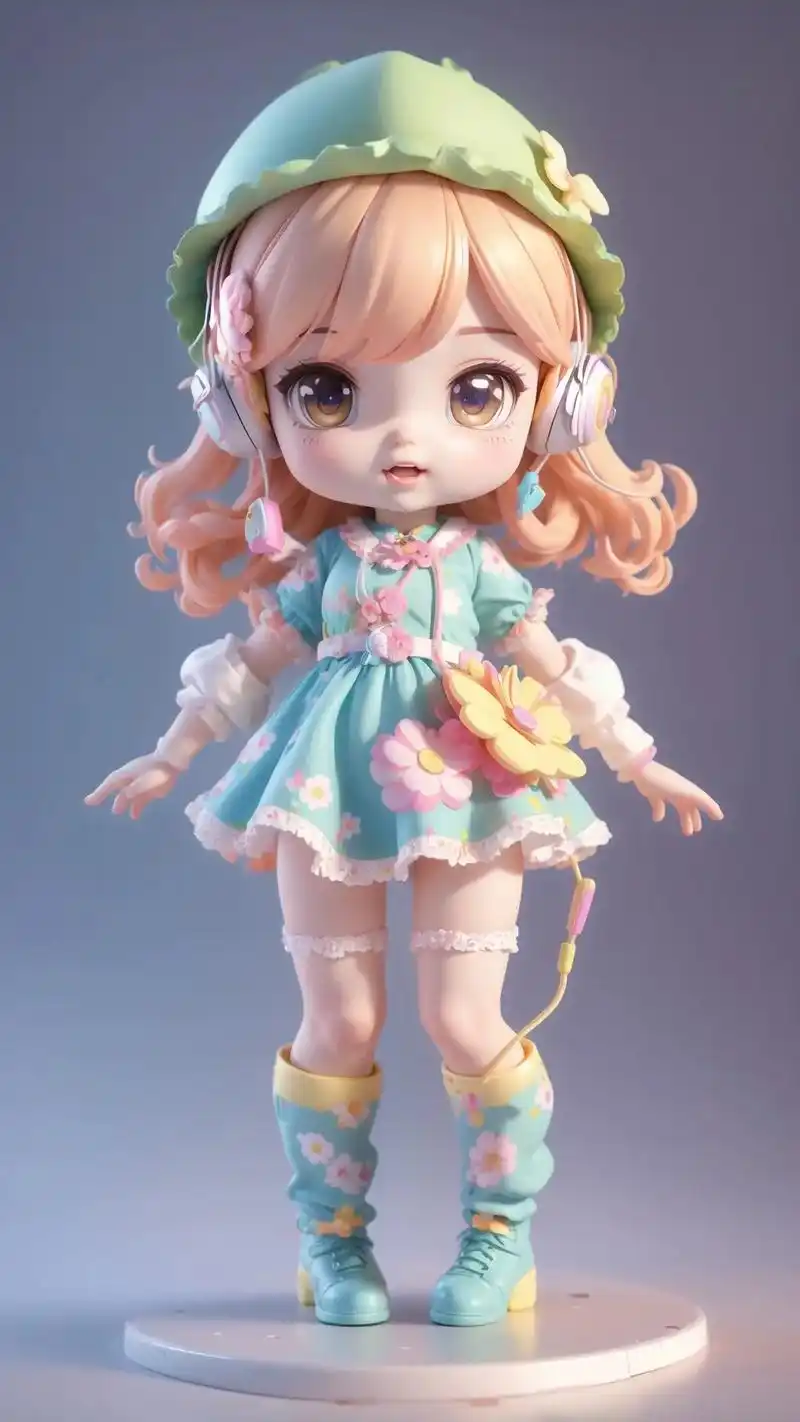 盲盒手办设计ai绘画创造出你喜欢的模型