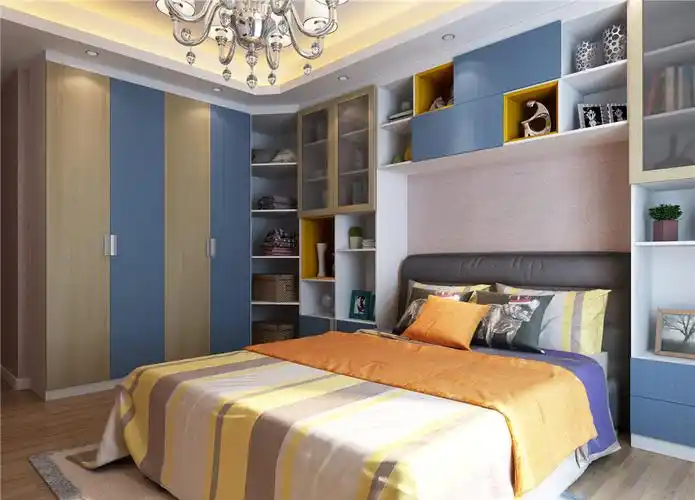 定制男孩衣柜效果图拓展家中活动空间