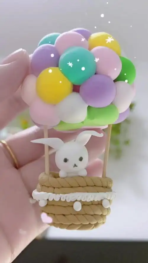 热气球粘土教程来啦