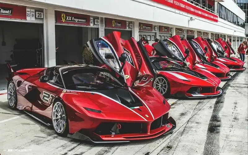 日本富士法拉利赛道日 laferrari fxxk fxxk evo