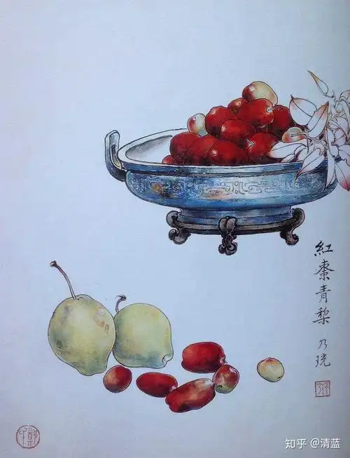 【 郑乃珖 · 蔬果工笔 … 】