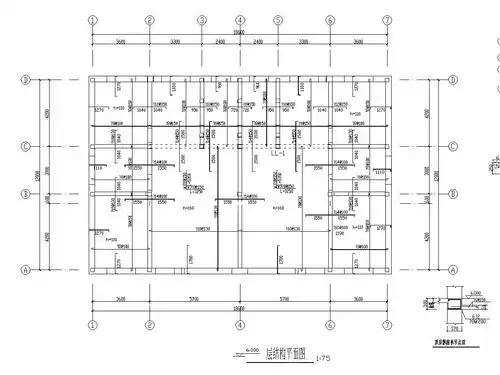 [施工图]二层砖混结构住宅楼结构施工图vip