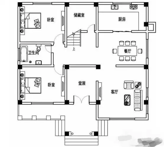 设计 -别墅设计-乡村房子设计图-农村自建房设计图-轩鼎房屋图纸网
