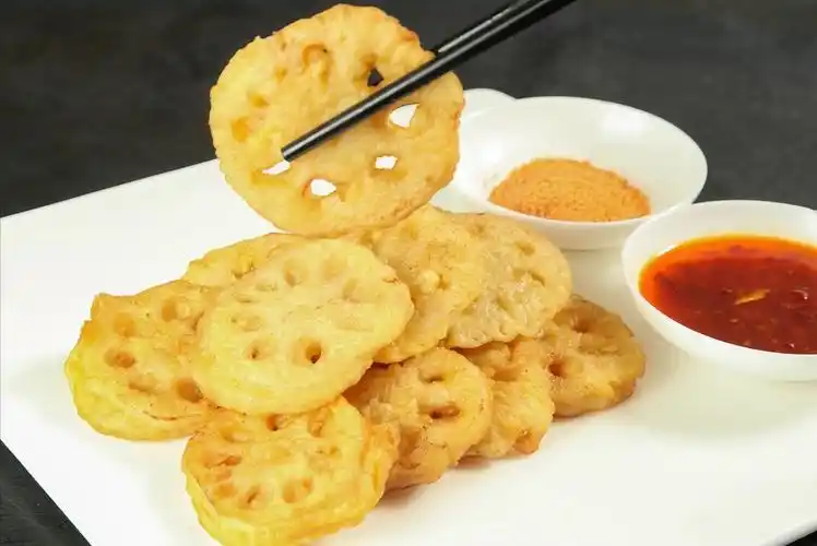 藕盒要想酥脆好吃香酥脆藕盒