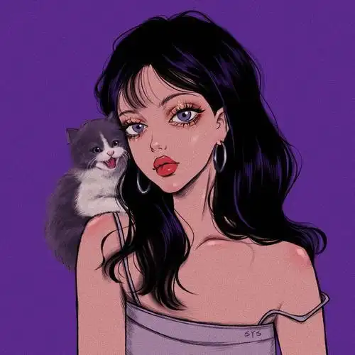 欧美风头像漫画