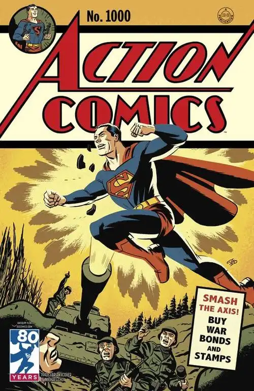 动作漫画 action comics #1000