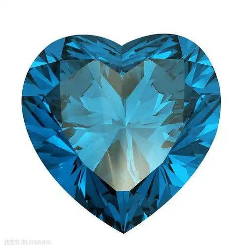 爱心蓝色钻石 图片素材下载-珠宝服饰-生活百科-图片素材 - 集图网