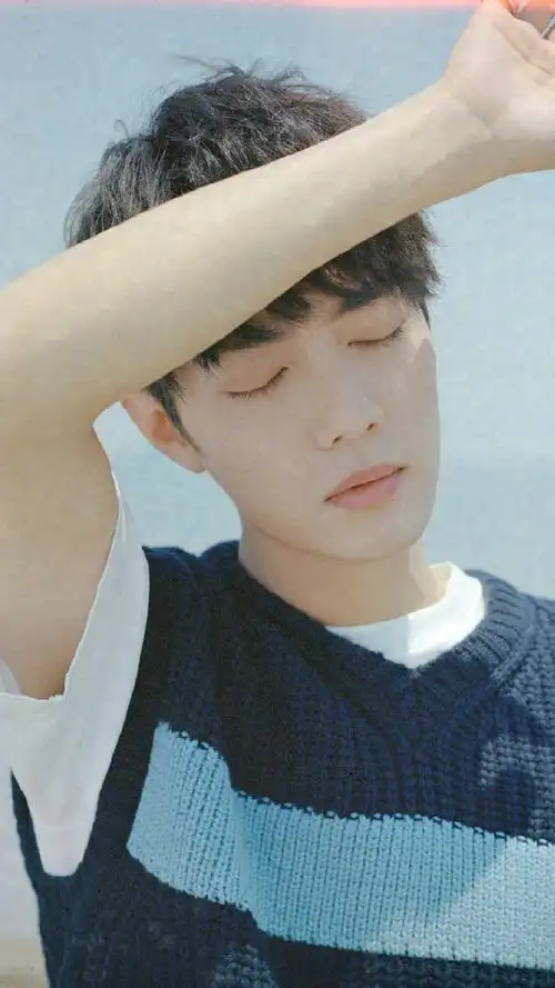 肖战清爽帅气日系写真手机壁纸